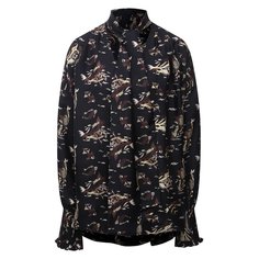 Шелковая блузка Khaite