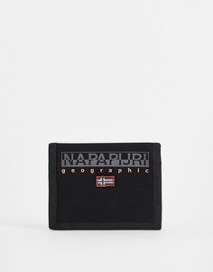 Черный бумажник Napapijri Hering-Черный цвет