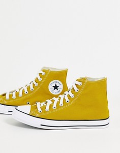 Высокие классические кеды темно-лимонного цвета Converse Chuck Taylor All Star Hi Classic-Желтый