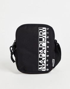 Черная сумка через плечо Napapijri Happy-Черный цвет