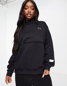 Черный свитшот свободного кроя ellesse-Черный цвет