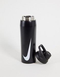 Черная бутылка для питья Nike Training 32oz Hypercharge-Черный цвет