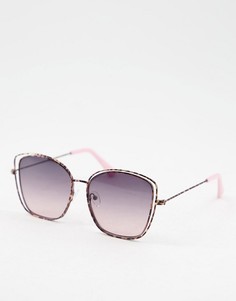 Квадратные солнцезащитные очки Skinnydip Gigi-Коричневый цвет