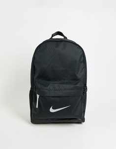 Черный рюкзак с металлизированным логотипом Nike Heritage-Черный цвет