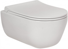 Подвесной безободковый унитаз с сиденьем микролифт Berges Ego XL 082118