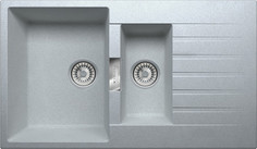 Кухонная мойка Tolero серый металлик TL-860 №001