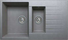 Кухонная мойка Tolero серый R-118 №701