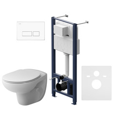 Комплект подвесной унитаз + система инсталляции Am.Pm Sense Pro S IS47001.741700 Am.Pm.