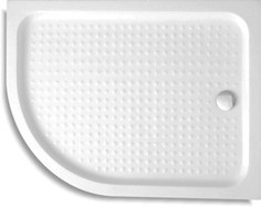 Акриловый поддон 100x80 см Cezares TRAY-A-RH-100/80-550-15-W-R
