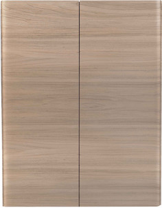 Шкаф двустворчатый подвесной 60x80 см ясень перламутр Style Line Атлантика СС-00002230