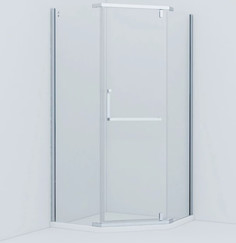 Душевой уголок 100х100 см IDDIS Steel STE8SS0i23 прозрачное