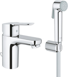 Смеситель для раковины с гигиеническим душем Grohe BauEdge 23757000