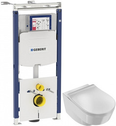 Комплект подвесной унитаз Jacob Delafon Odeon Rive Gauche EDR102-00 + E24889-00 + система инсталляции Geberit 111.362.00.5