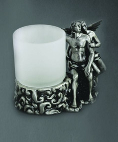 Стакан настольный серебро Art&Max Romantic AM-0081D-T