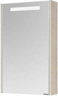 Зеркальный шкаф 50х81 см ясень фабрик L Акватон Верди 1A195802VDAV0