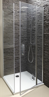 Душевой уголок 97,8x77 см Jacob Delafon Contra E22T101-GA + E22FT80-GA прозрачное