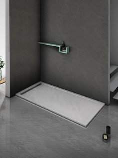 Поддон из литого мрамора 90x70 см WeltWasser WW TRS 9070 STONE-WT 10000004369