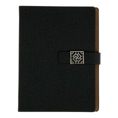 Органайзер, формат а5, с хлястиком, 92 листа, линия, обложка кожзам микс, new Calligrata