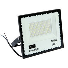 Прожектор светодиодный luazon lighting 100 вт, 7700 лм, 6500к, ip66, 220v