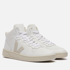 Кроссовки VEJA V-15 Leather, цвет белый