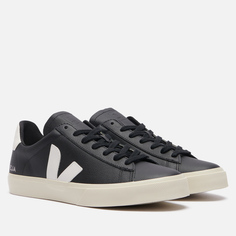 Кроссовки VEJA Campo Chromefree Leather, цвет чёрный