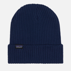 Шапка Patagonia Fishermans Rolled, цвет синий
