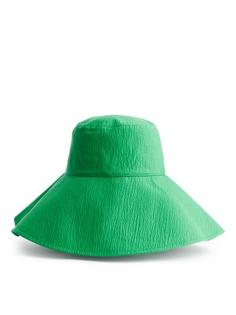 Шляпа из жатой ткани Arket