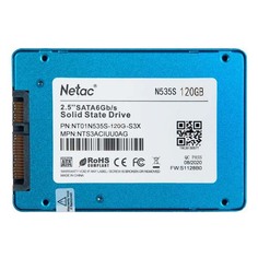 Внутренний SSD накопитель Netac 120GB N535S (NT01N535S-120G-S3X) 120GB N535S (NT01N535S-120G-S3X)