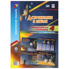 Набор плакатов Издательство Учитель Астрономия в школе