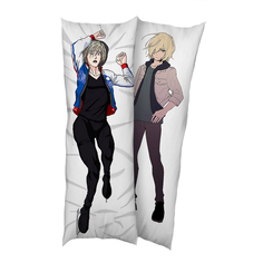 Подушка декоративная Super01 дакимакура Юрий Плисецкий Юри на льду подушка/наволочка 150 х 50