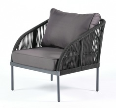 Кресло канны (outdoor) серый 78x71x70 см.