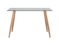 Стол освальд 120х80 (stool group) прозрачный 120x80 см.