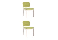 Стул frost салатовый 2 шт. (stool group) зеленый 49x80x55 см.