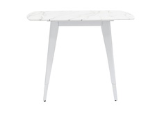 Стол обеденный ричмонд белый стеклянный (stool group) белый 100x100 см.