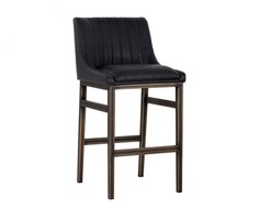 Барный стул boston black (icon designe) черный 59x89x50 см.