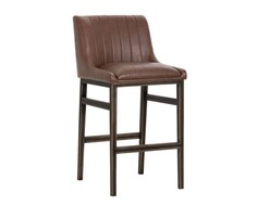Барный стул boston brown (icon designe) коричневый 59x89x50 см.
