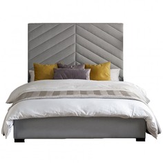Кровать shanti (icon designe) серый 220x160x220 см.