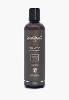 Шампунь Amsarveda кондиционирующий натуральный с алое вера без сульфатов, парабенов Shampoo Conditioning 250 мл