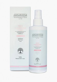 Тоник для лица Amsarveda очищающий антиоксидантный для всех типов кожи Face Cleansing Tonic Antioxidant, 200 мл