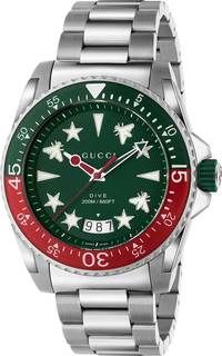Швейцарские мужские часы в коллекции Gucci Dive Мужские часы Gucci YA136222