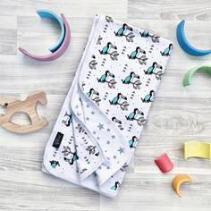 Плед Mjolk &quot;Туканы&quot; двусторонний, 80х80см