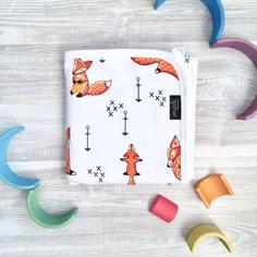 Плед Mjolk &quot;Лисички&quot; двусторонний, 80х80см