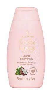 Увлажняющий шампунь Lee Stafford Сосо Loco Shine Shampoo with Coconut Oil для волос, с кокосовым маслом, 50мл