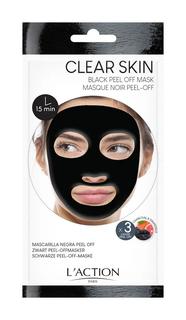 Маска-пленка LAction Black Peel Off Mask с углем