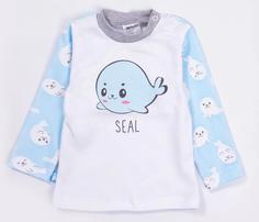 Джемпер Котмаркот &quot;Baby Seal&quot;, бело-голубой Walmer