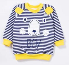 Джемпер Котмаркот &quot;Мишка Тедди&quot;, белый в синюю полоску Walmer