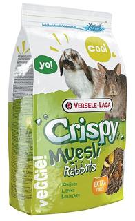 Корм Versele-Laga Crispy Muesli Rabbits для кроликов, 2,75кг