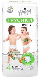 Подгузники-трусики Bella Baby Happy Pants Maxi 4 (8-14кг), 44шт.