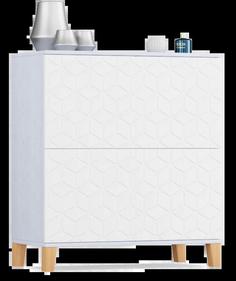 Комод Марвин 5 Белый глянец Smart