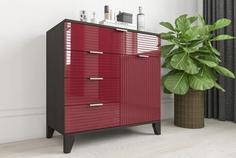 Комод Сканди 28 вишня глянец Smart